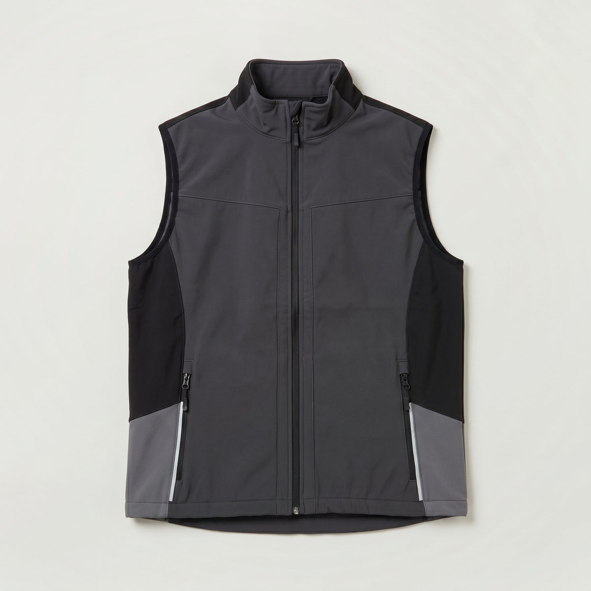 Dynamic Softshell Yelek - Gri - Ön