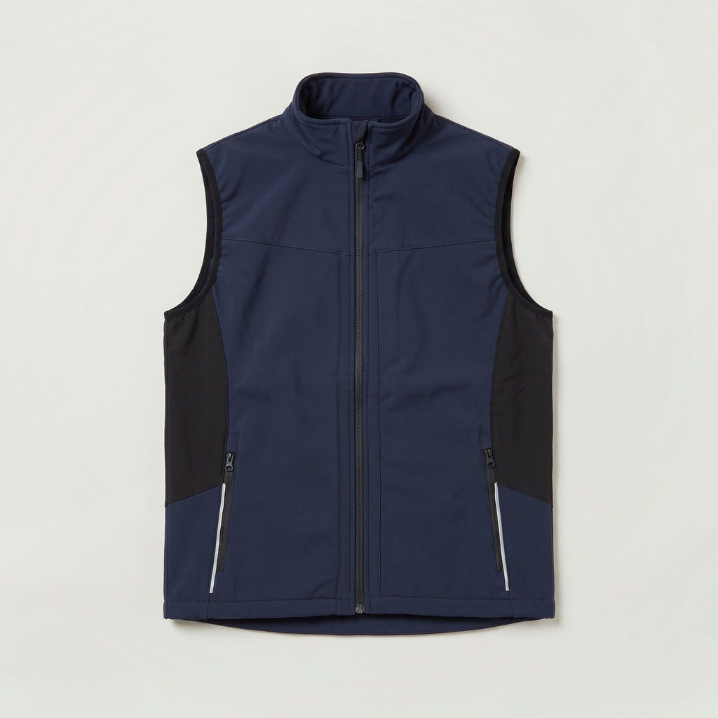 Dynamic Softshell Yelek - Lacivert - Ön