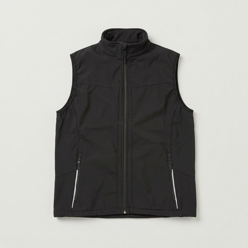 Dynamic Softshell Yelek - Siyah - Ön