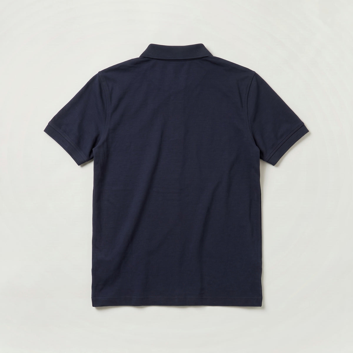 Recycle Polo Yaka Tişört - Lacivert - Arka