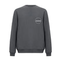 Recycle Sıfır Yaka Sweatshirt - Antrasit