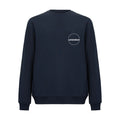 Recycle Sıfır Yaka Sweatshirt - Lacivert