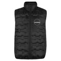 Titanyum Astarlı Padded Yelek - Siyah
